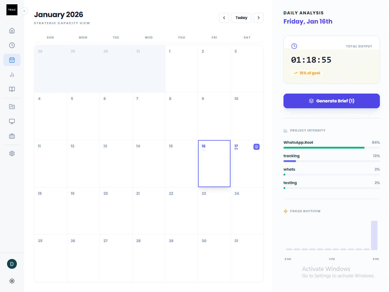 AI that does the work for you.