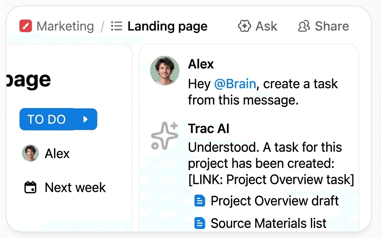 AI Manager with all context of your company